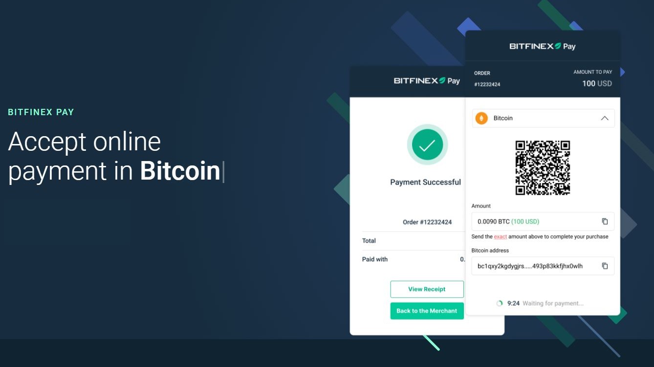 Bitfinex launches system for contactless crypto payments ...