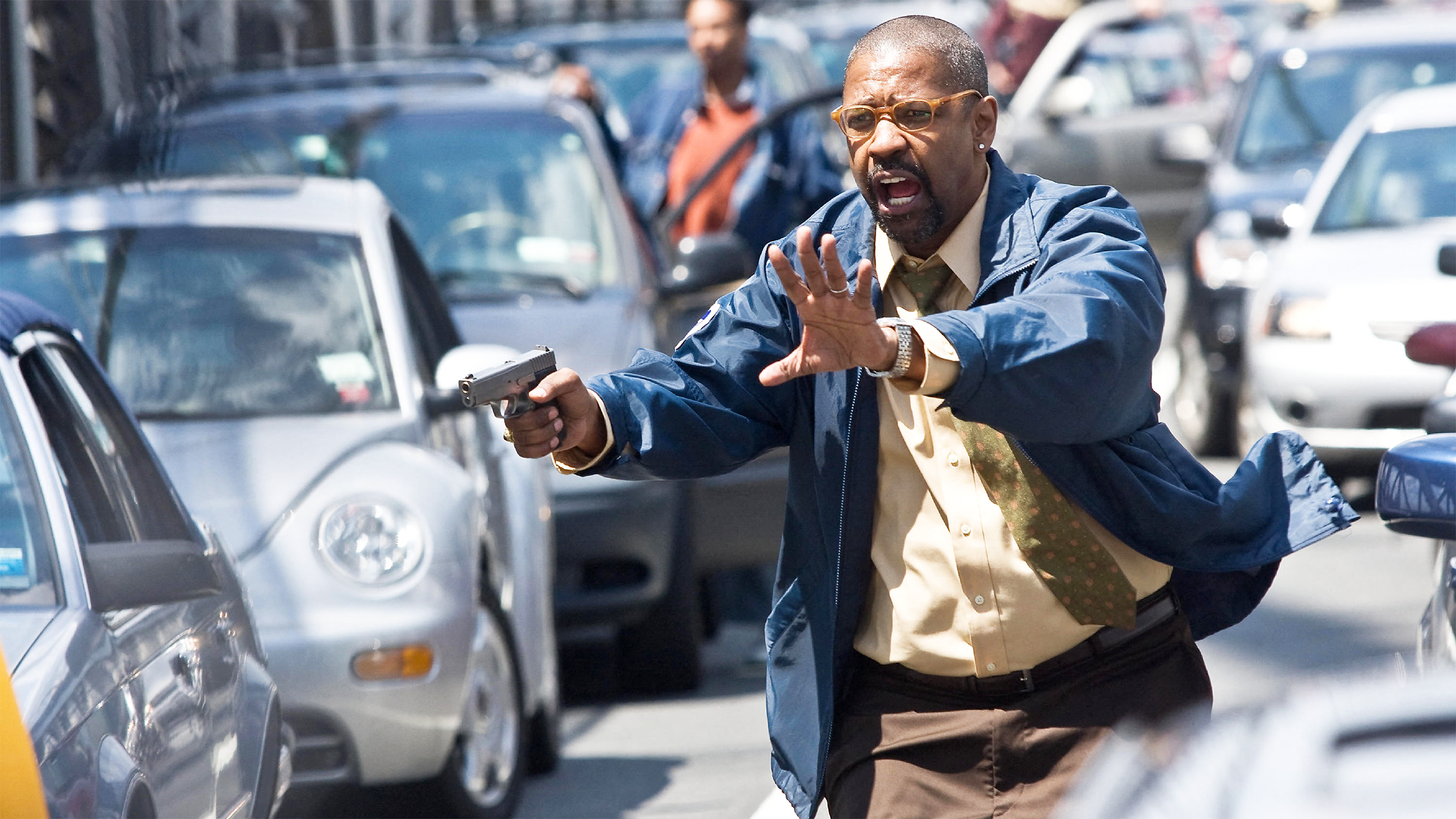 Denzel Washington in "The Taking of Pelham 123" (2009)