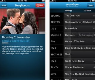 YouView app
