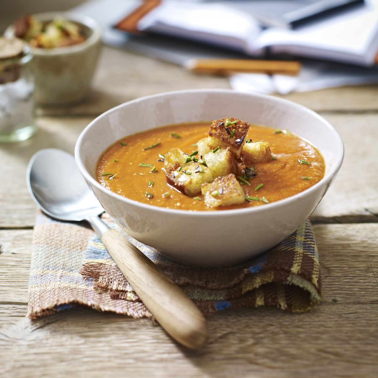 Nearly storecupboard lentil soup