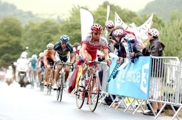 David Moncoutie (Cofidis) on stage 8 of the Tour de France.