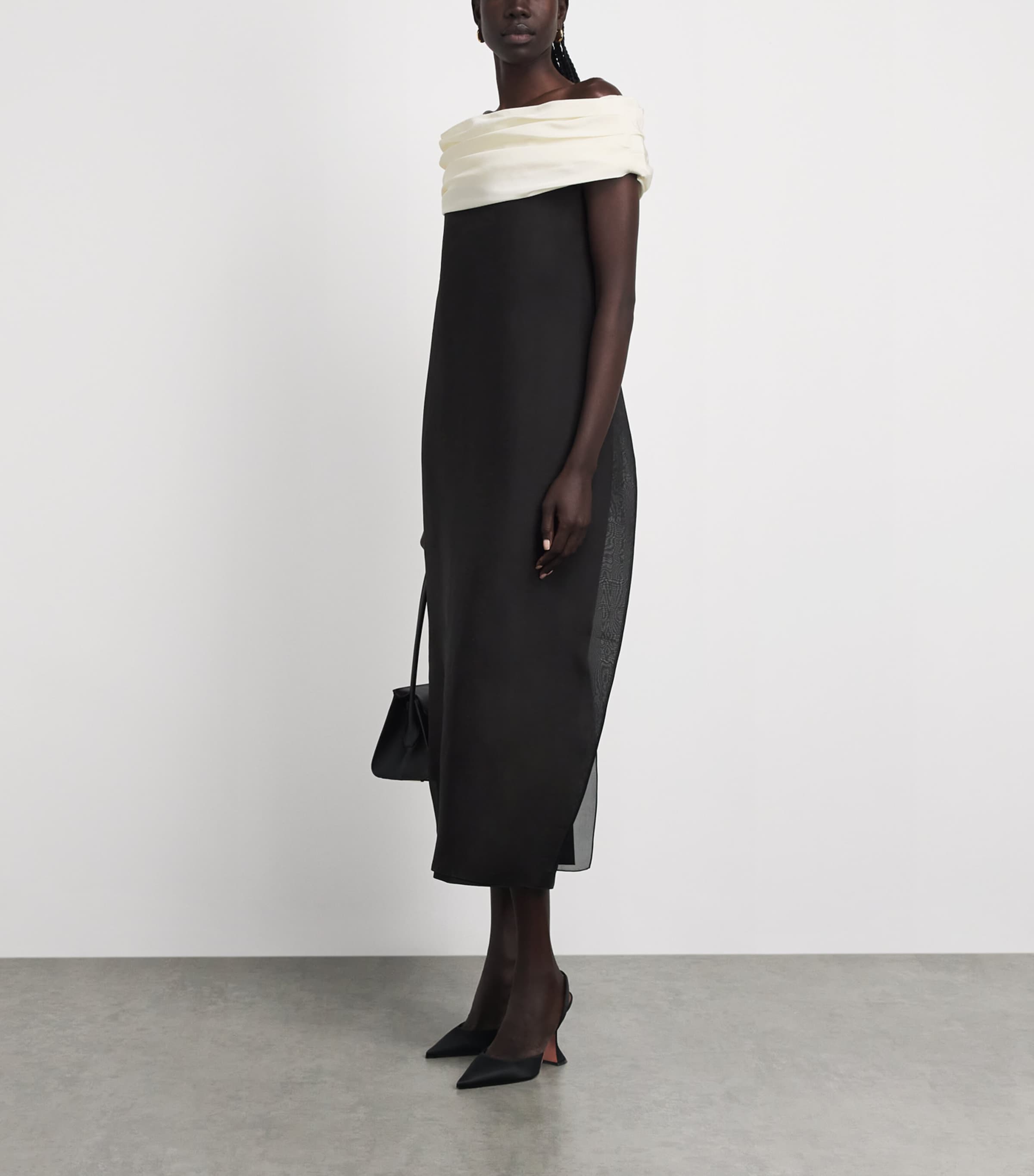 Voranida Silk Loom Midi Dress