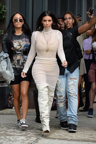 Kim Kardashian, New York Fashion Week SS17