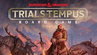 The cover art for Trials of Tempus, showing an adventurer and a slain hill giant