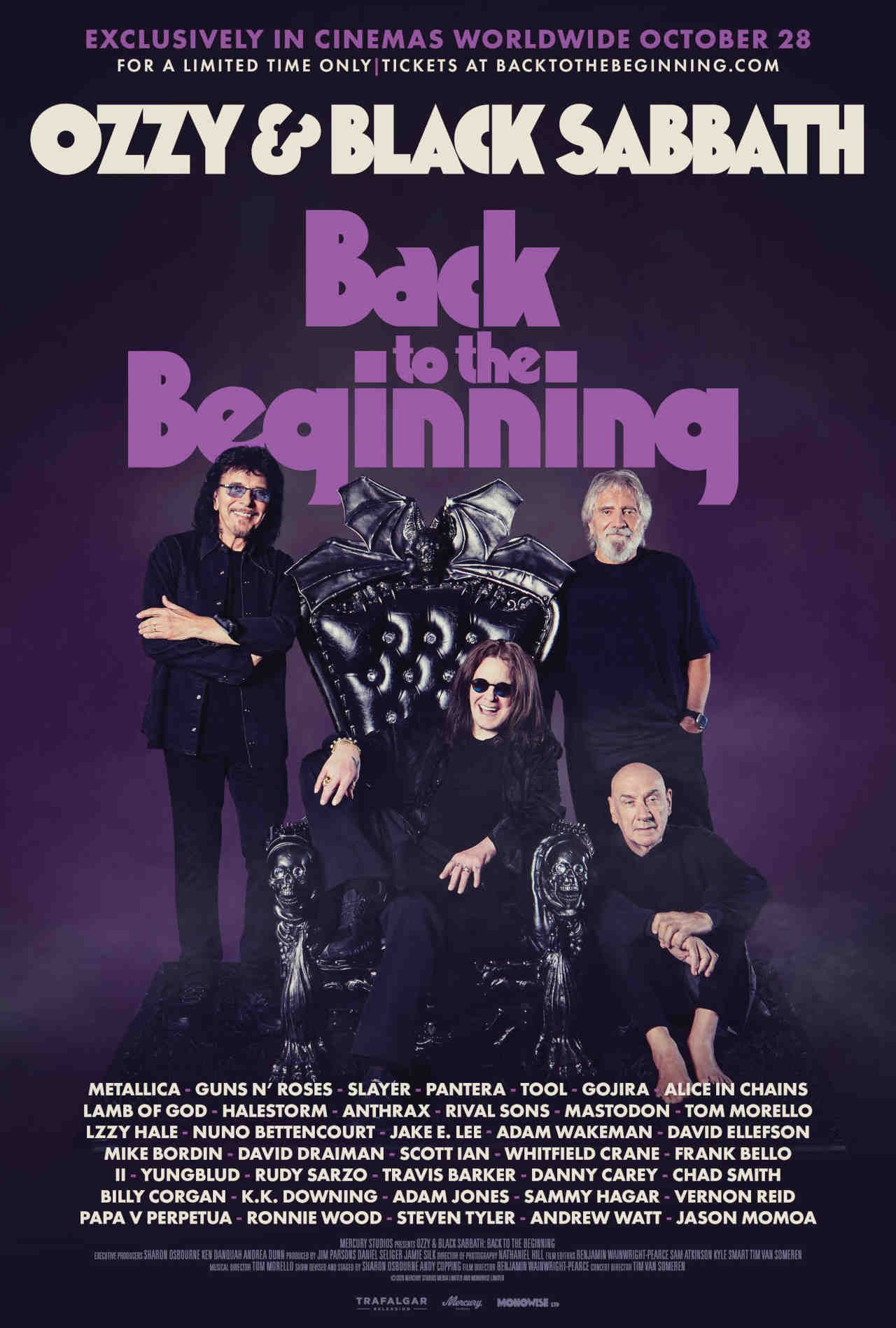 The poster for the Back To The Beginning film