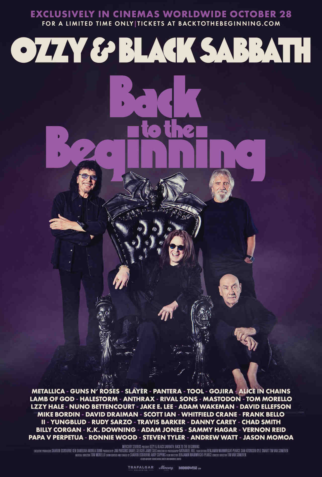The poster for the Back To The Beginning film