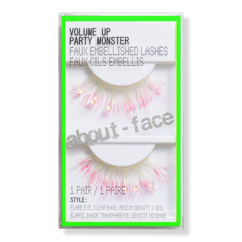 Volume Up Faux Embellished Lashes - Party Monster