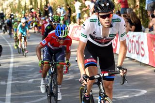 Tom Dumoulin (Giant-Alpecin) attacks on stage nine of the Vuelta a España (Watson)