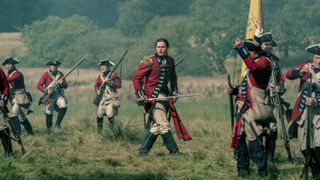 William Ransom on the battlefield in Outlander season 7 episode 8