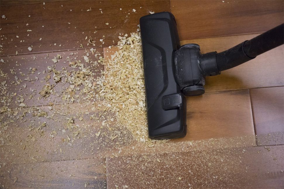 The Eureka Mighty Mite was one of the louder hard floor vacuum cleaners we tested.