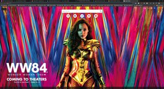Wonder Woman 1984 Edge New Tab Extension