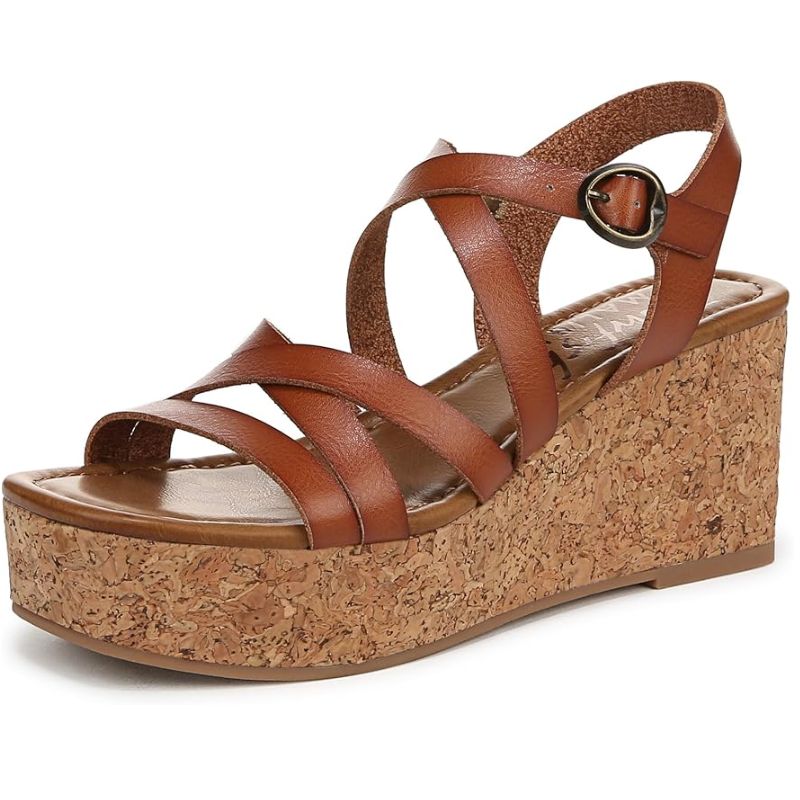 cork wedge sandals from Amazon