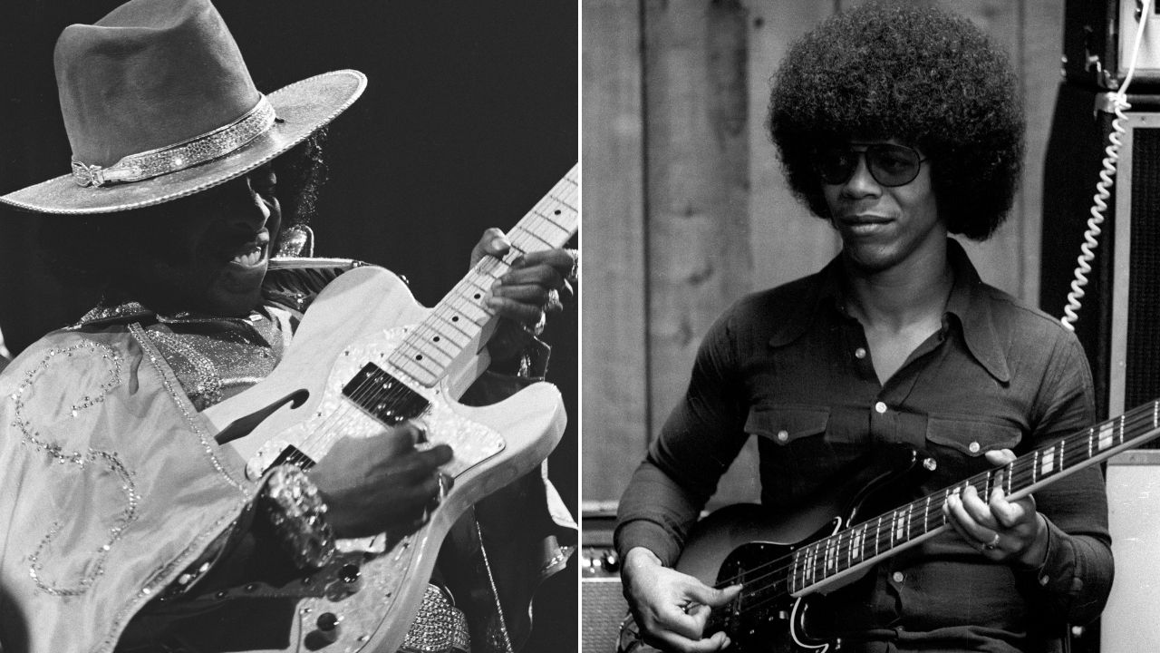 Sly Stone performs live at The Palace Theatre in 1973 in Providence, Rhode Island. Rustee Allen of the psychedelic soul group &#039;Sly And The Family Stone&#039; during a recording session on April 3, 1973 in San Francisco, California.