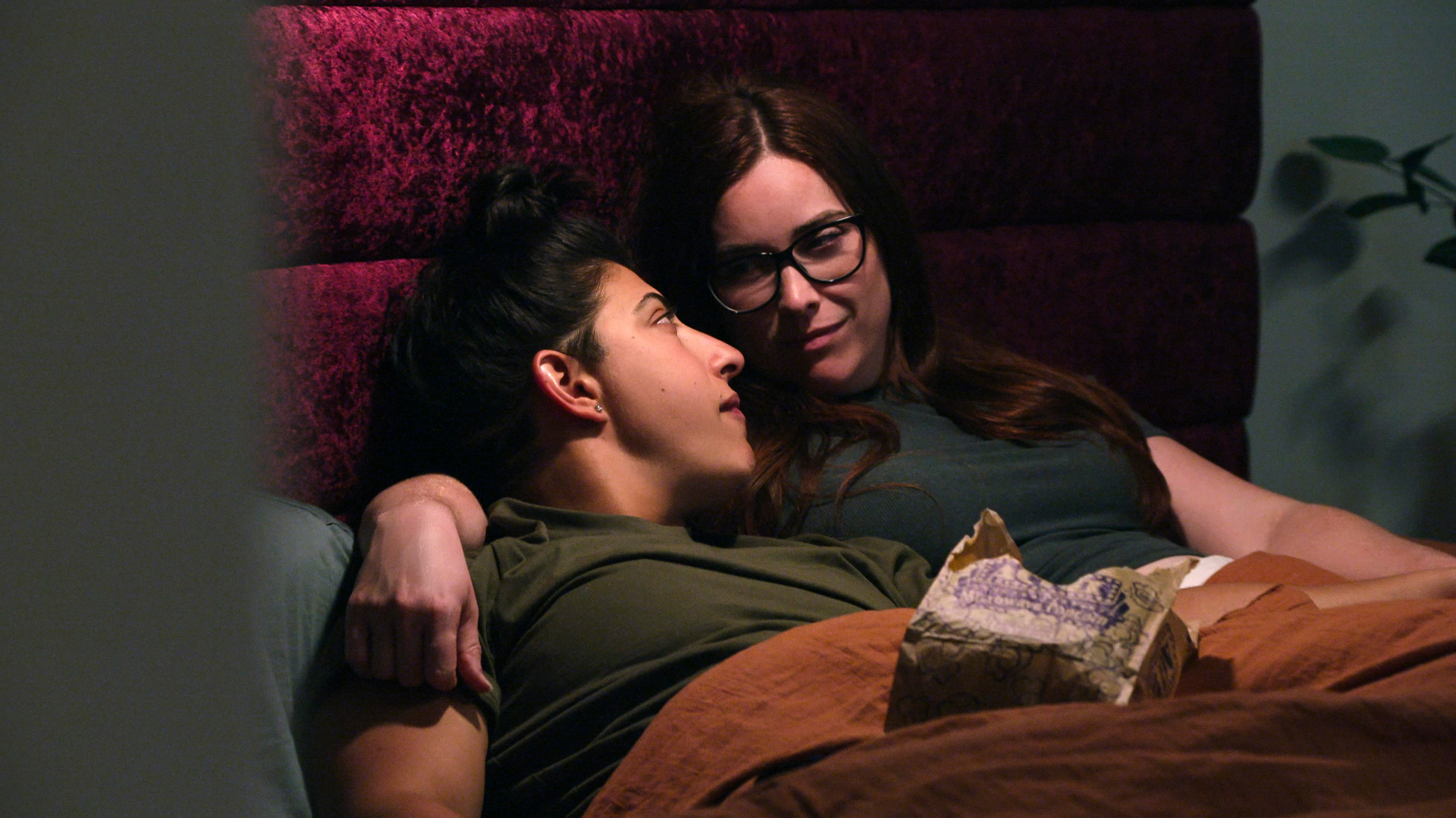 Magan Mourad, Haley Drexler in episode 205 of The Ultimatum: Queer Love.