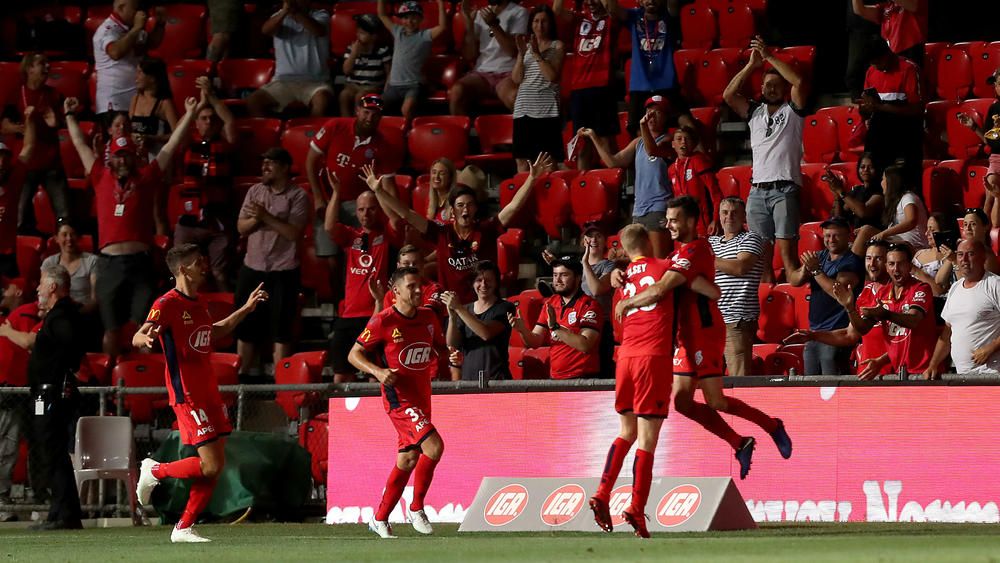 ALeague Review Seven goals and three red cards in incredible Adelaide