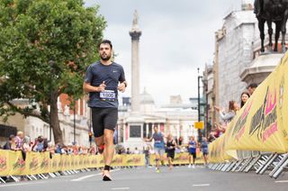 Runners in the London Landmarks Half Marathon