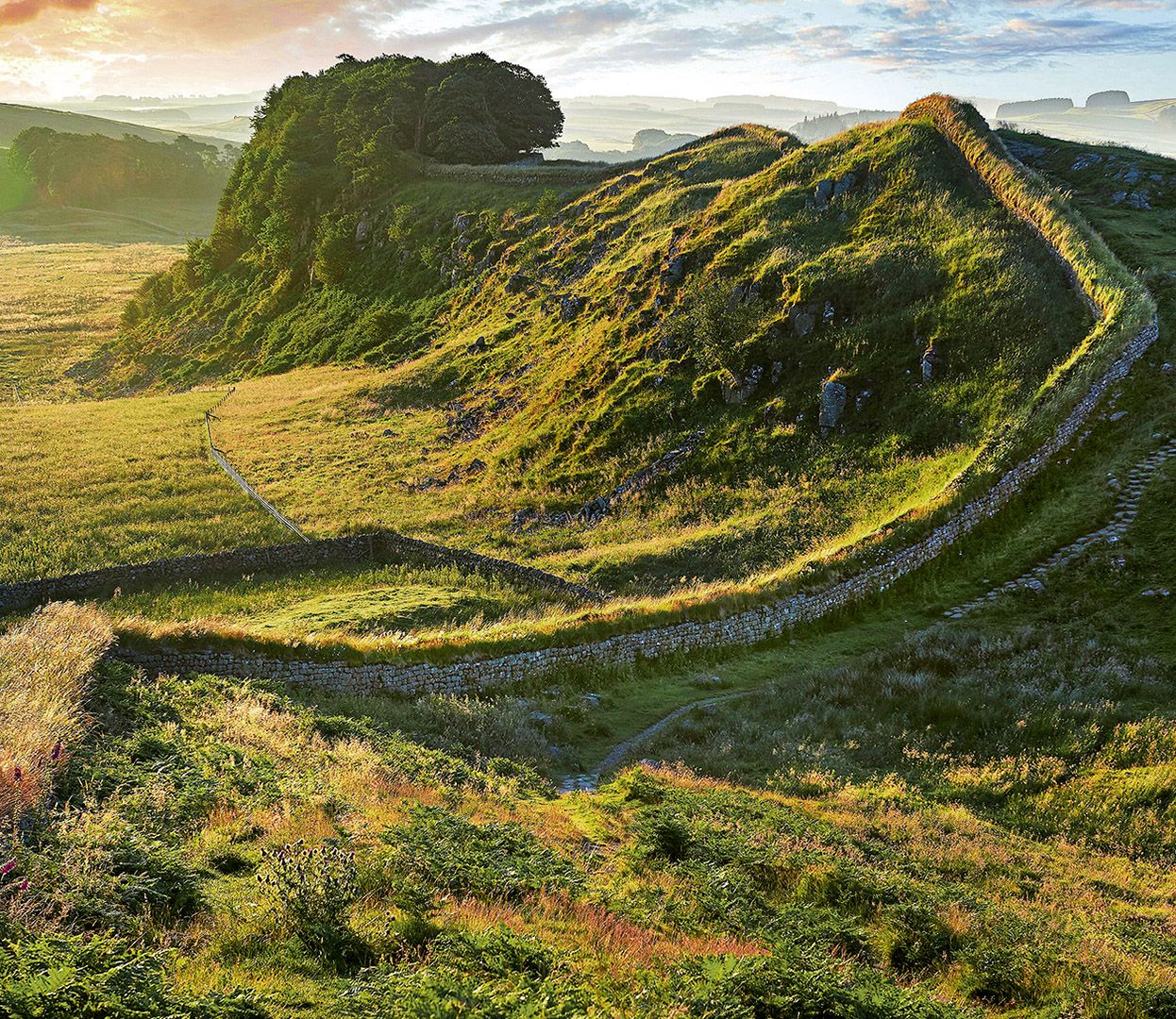 Hadrian&#039;s Wall, one of the many iconic places that&#039;s looked after by English Heritage.