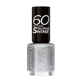 Rimmel 60 Seconds Glitter Nail Polish in 833 Extra 