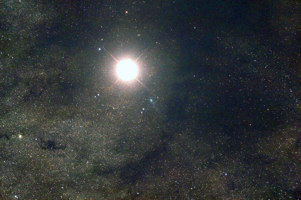 Comet Siding Spring Seen at Siding Spring Observatory