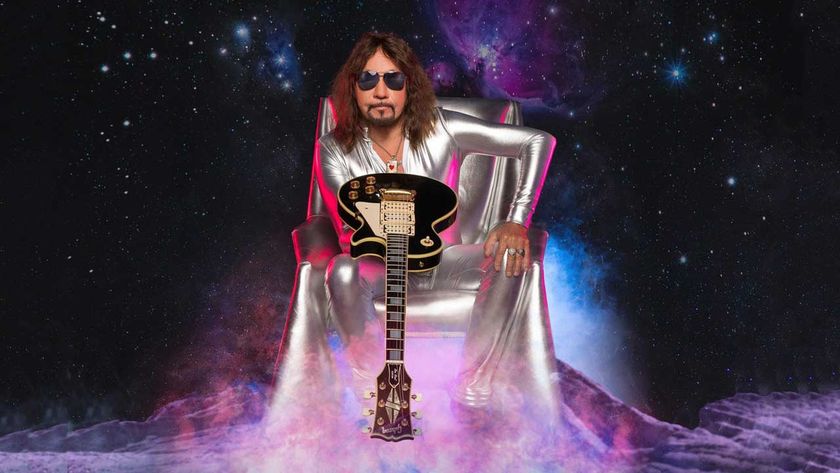 Ace Frehley on the cover of his Spaceman album