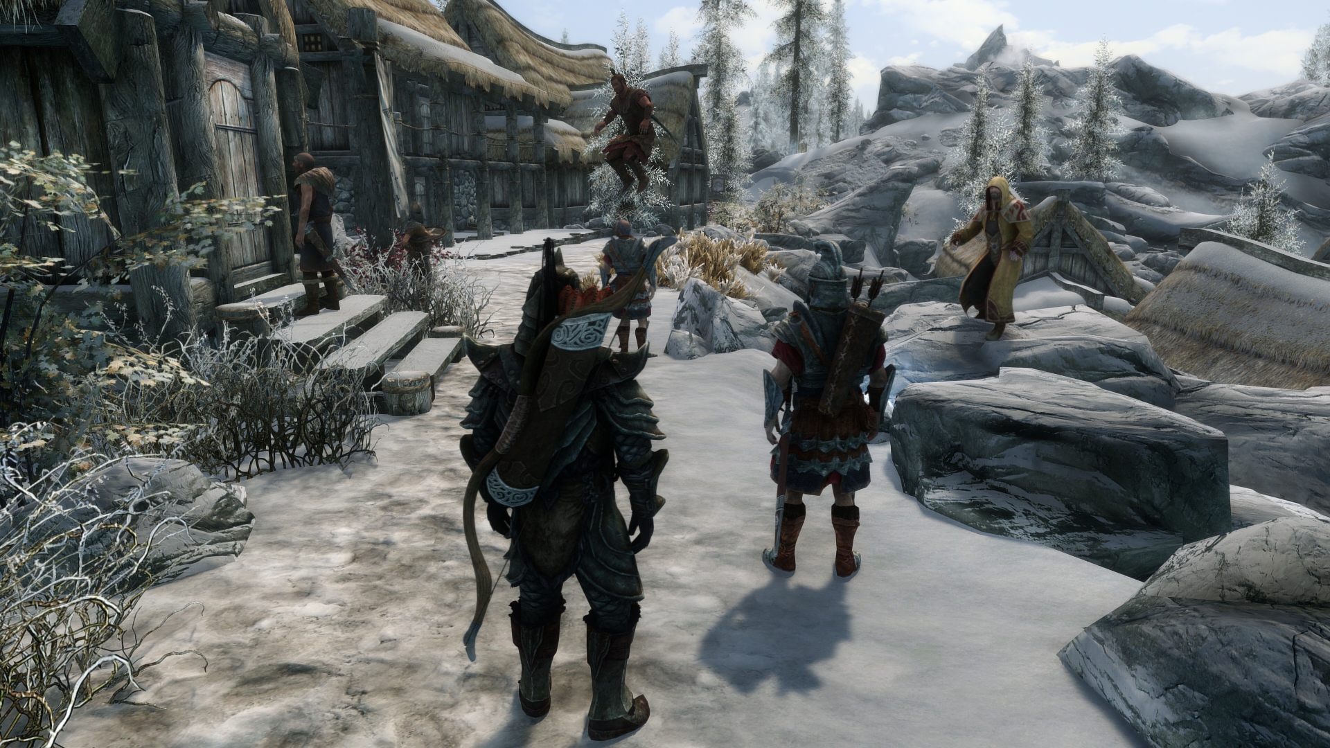 How to play Skyrim in local split-screen co-op with a friend