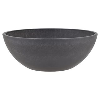 Psw Arcadia M30dc Garden Bowl, 12 by 4.5-Inch, Dark Charcoal : Amazon.co.uk: Garden