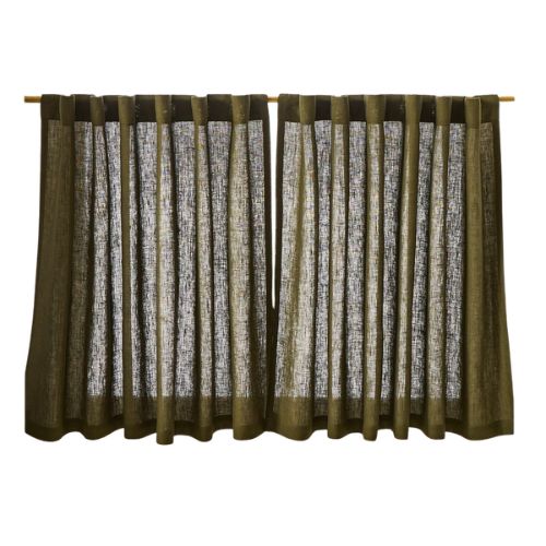 West Elm, European Linen Cafe Curtain