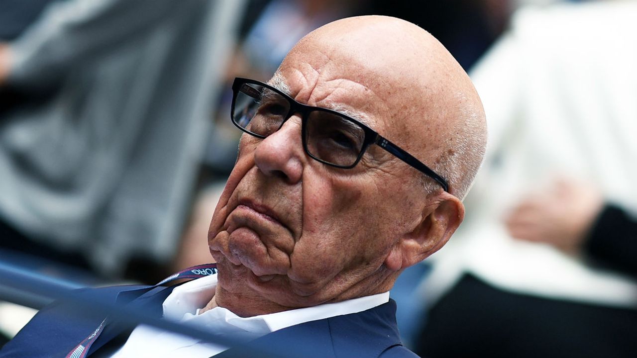 Rupert Murdoch at the US Open last year