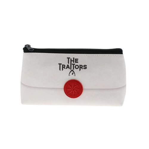 Trust no one β except these 12 Celebrity Traitors-inspired products 12 Blueprint Collections the Traitors Pencil Case With Zip Closure, Pu Pen and Pencil Pouch, Stationery Storage Organiser, School Pencil Case, Office Desk Accessory, Official Merchandise, Gift for Fans