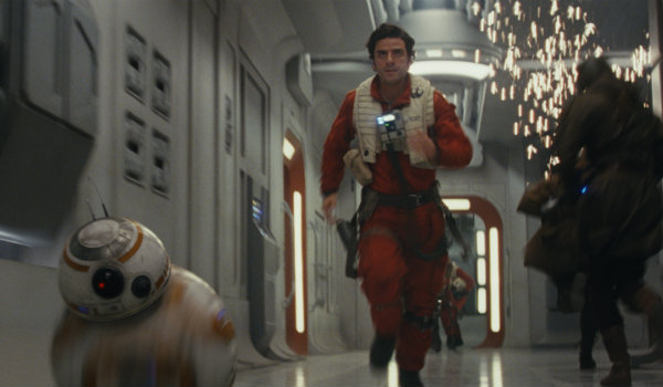 Oscar Isaac Poe Dameron Star Wars The Last Jedi BB-8