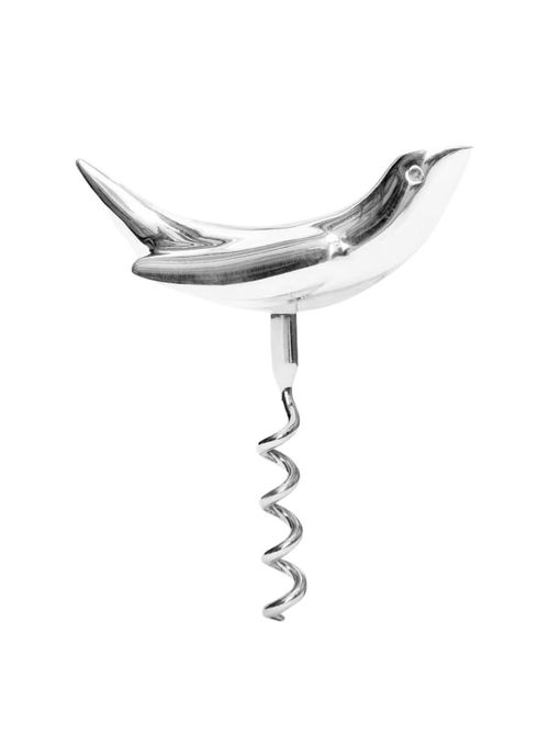 Brass Corkscrew in Silver