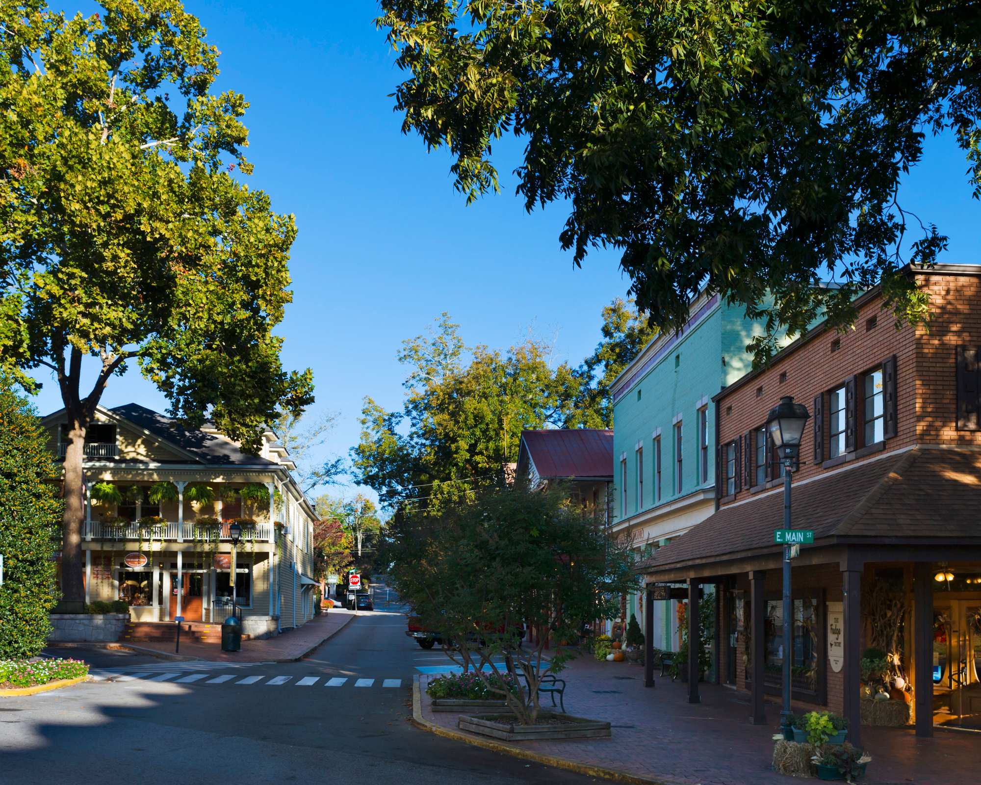 Main Square, Dahlonega, North Georgia, USA