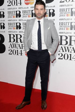Dave Berry at the Brit Awards 2014