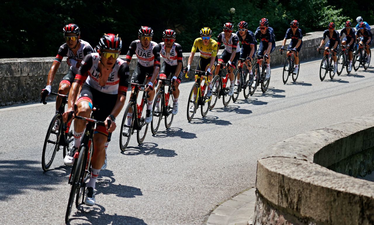 UAE Team Emirates at the 2021 Tour de France