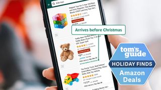 iPhone showing last minute Christmas gifts at Amazon
