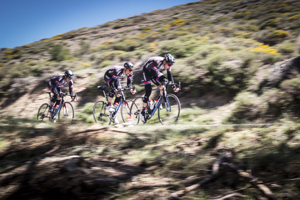 The Giant-Alpecin sprinters face off at speed