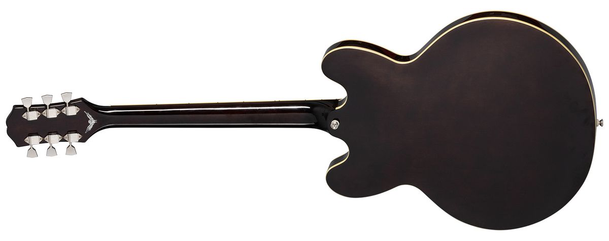 The Epiphone Jim James ES-335 is the My Morning Jacket frontman's first collaboration with the brand, and offers a more affordable version of his Gibson semi-hollow