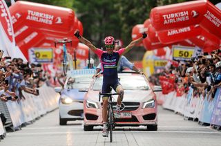 Przemyslaw Niemiec (Lampre-Merida) solos to victory at Tour of Turkey stage 1