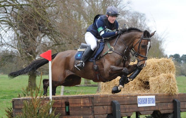 Aaron Millar riding LEONARDO VIII