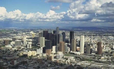 The former mayor of Los Angeles, America&amp;#039;s second largest city, predicts that it may have to declare bankruptcy by 2014. 