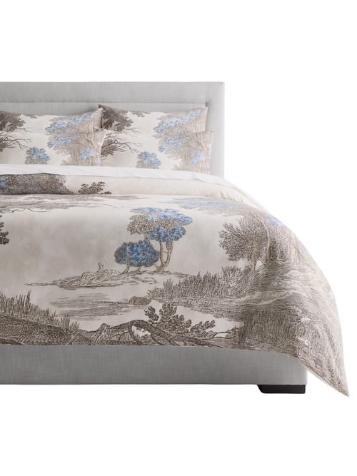 Grisaille Landscape Duvet Cover