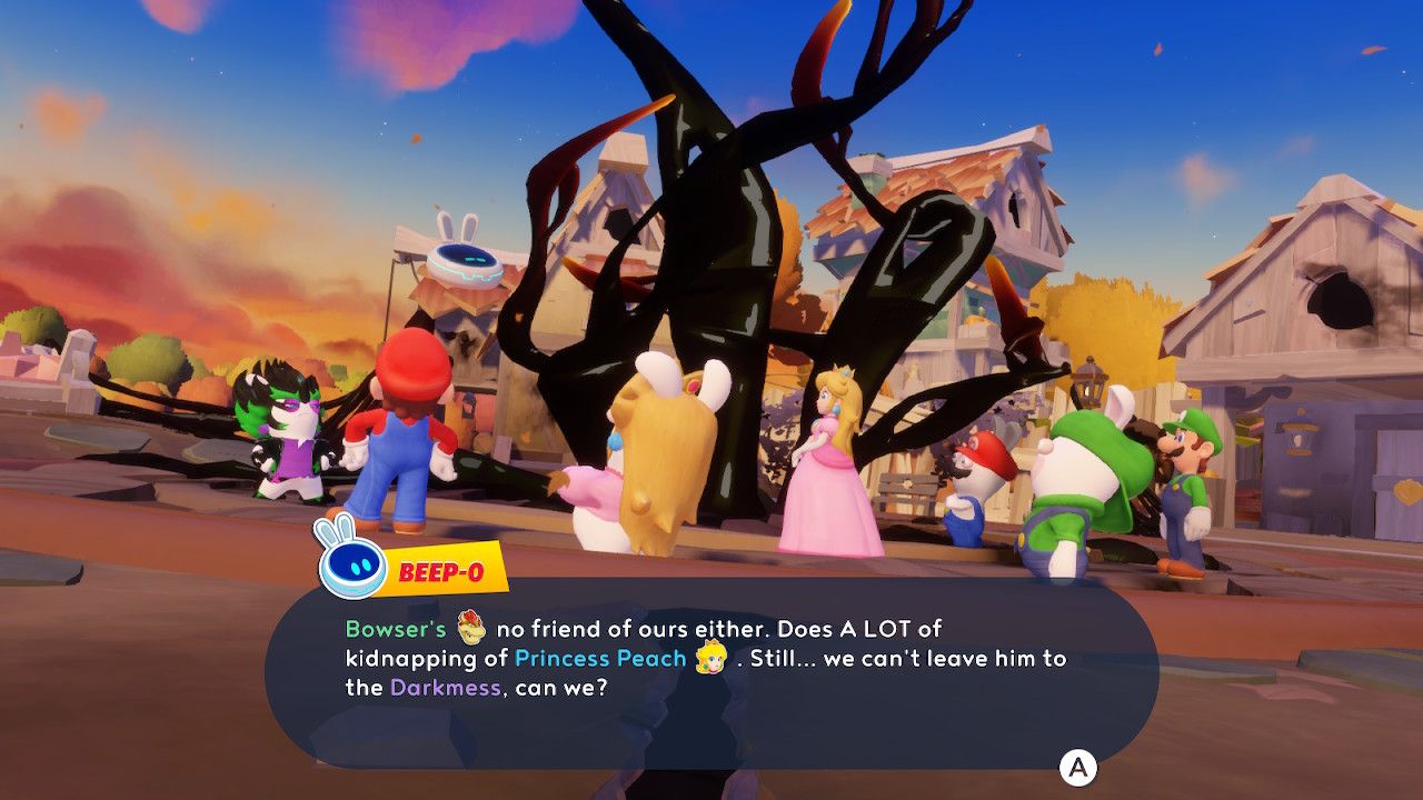 Darkmess in Mario + Rabbids Sparks of Hope