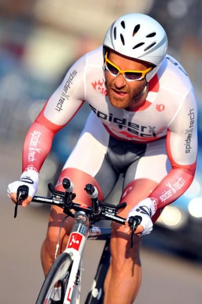 Canadian time trial champion Svein Tuft (Team Spidertech Powered By C10) stopped the clock for 4th place.