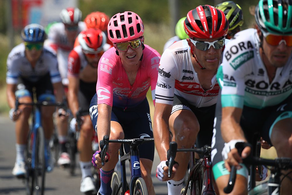The breakaway during stage 17 at the Tour de France