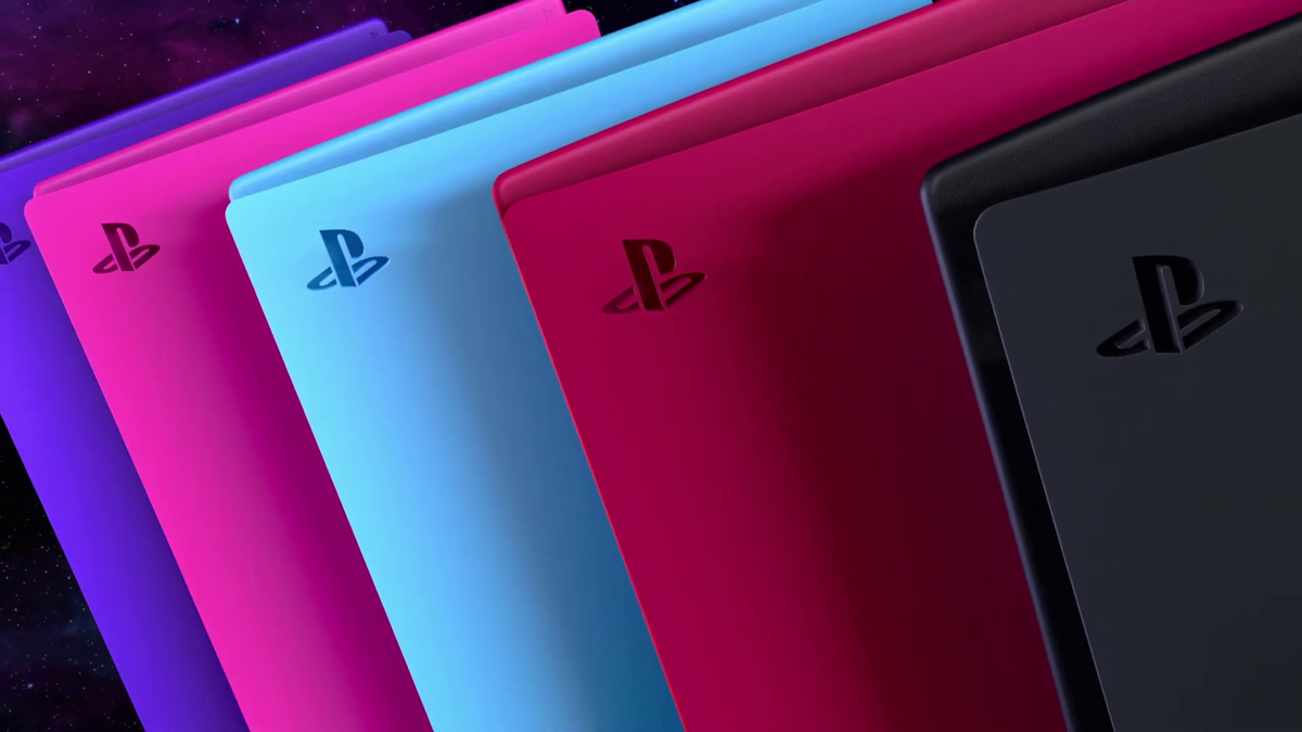 Three new colorful PS5 covers arrive next month