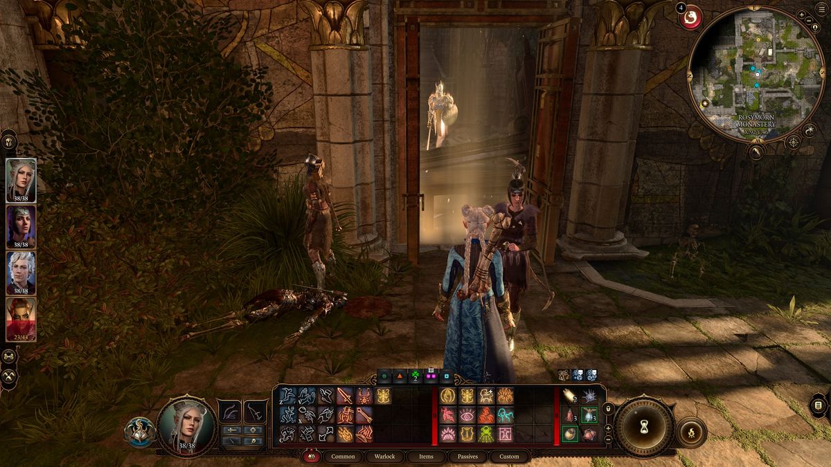 Baldur's Gate 3 Rosymorn Monastery puzzle