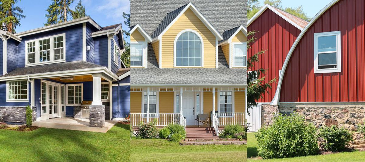 Paint colors for the exterior of a house: 10 ideas and advice