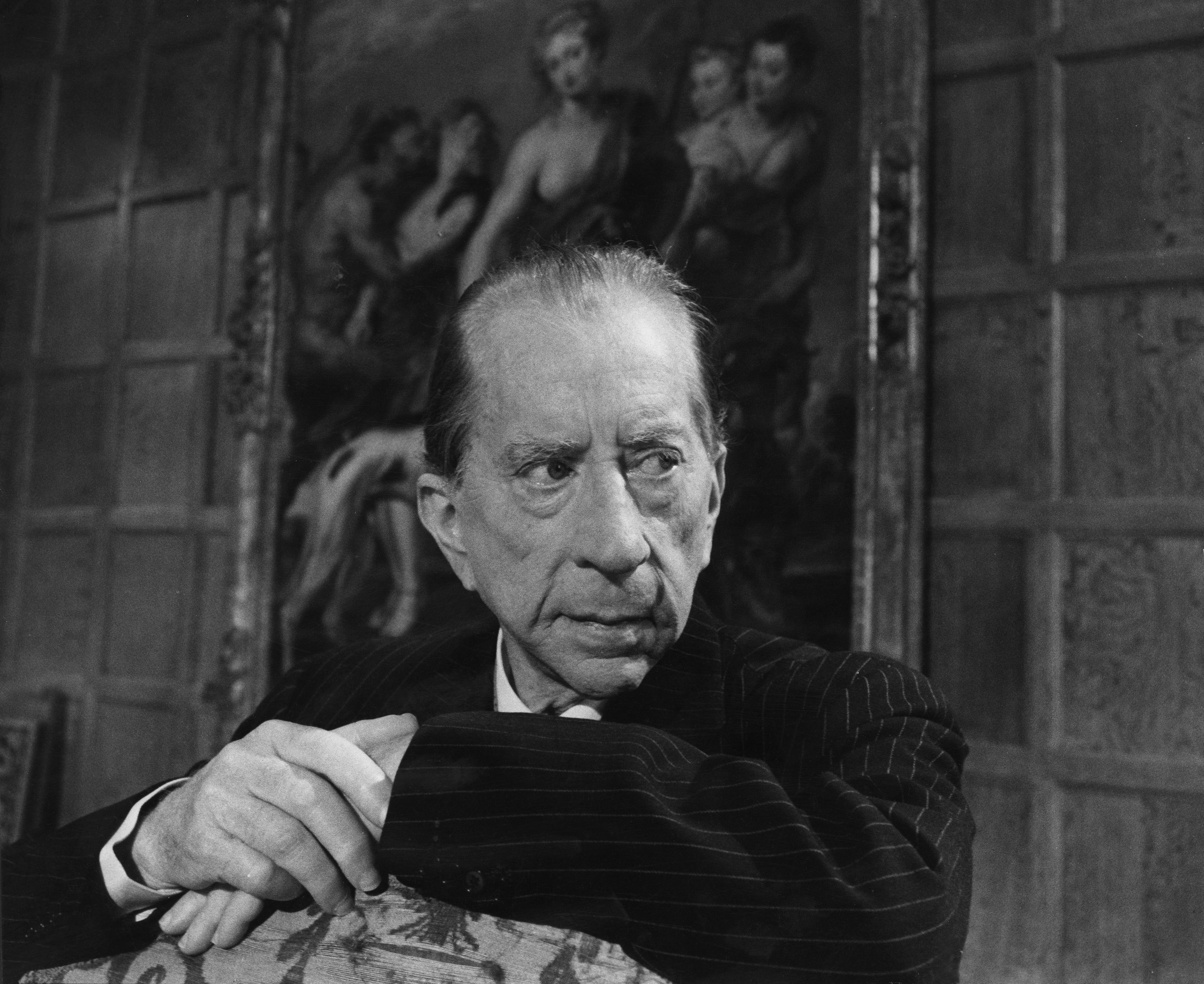 Jean Paul Getty at Sutton Place in Surrey
