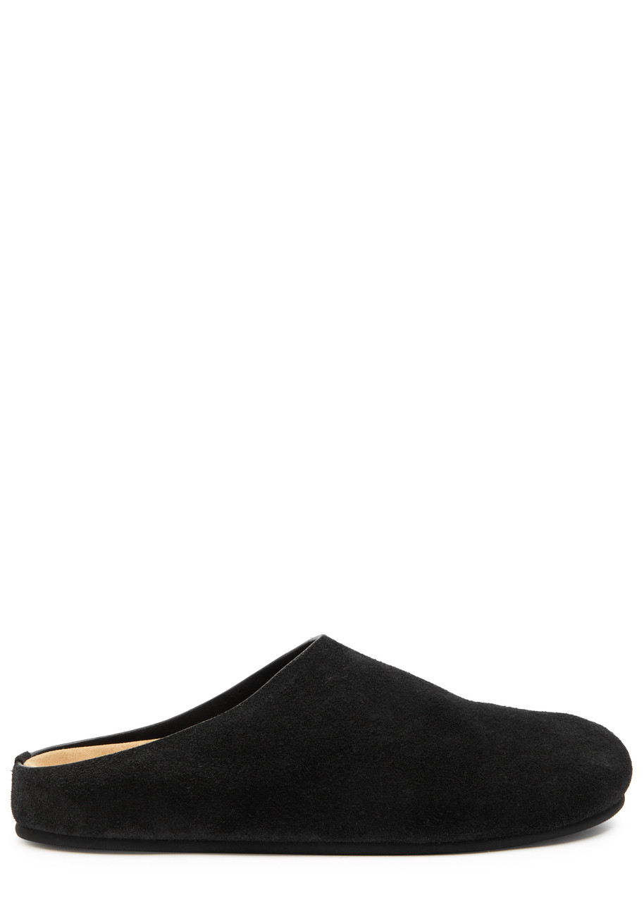 Hugo Suede Mules