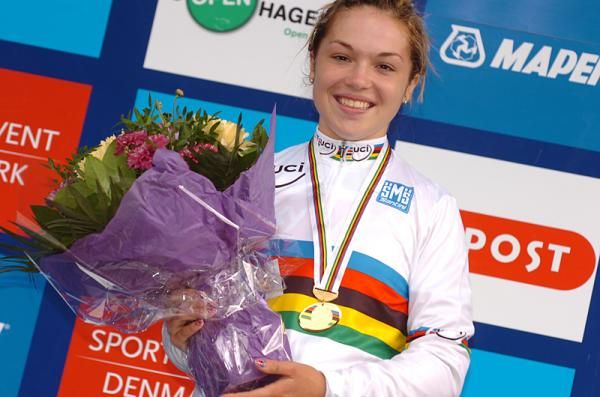 Lucy Garner (Great Britain) the junior world champion in 2011